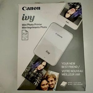 Canon ivy mini photo printer (new!)